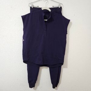 FIGS Set Rafaela oversized scrub & Zamora XXS/XS